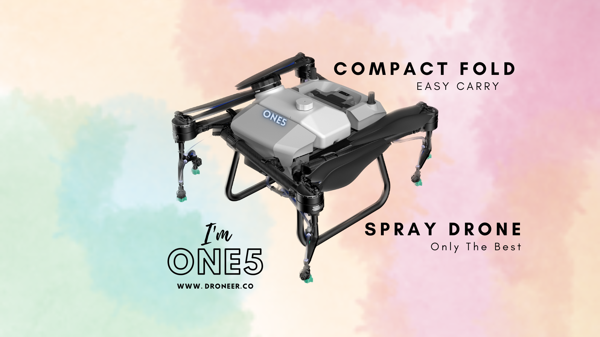 Best Compact Foldable Agri Drone India